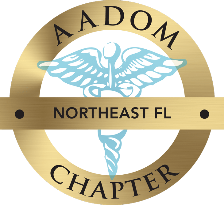 The AADOM Northeast Florida Chapter official logo